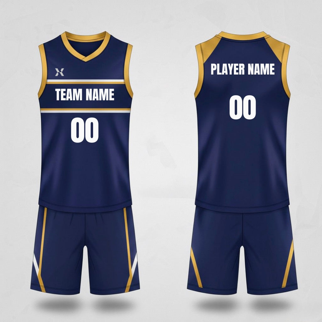 Royal Band Custom Basketball Kit